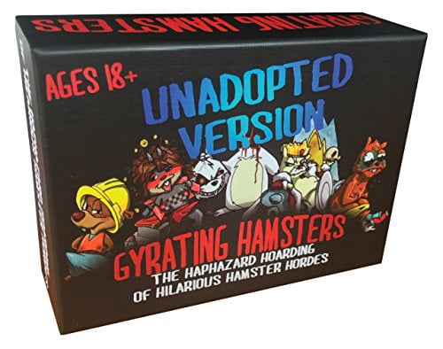 Gyrating Hamsters Card Game: Unadopted Version (NSFW, Adults Only)