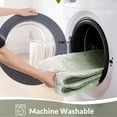 thumbnail image 5 of Exclusivo Mezcla Bathroom Rugs Mat 20x30, Extra Soft Non Slip Absorbent Water Microfiber Bath Rugs, Machine Washable Quick Dry Bath Mats for Bathroom Floor, Shower, Home Decor, Gradient Green, 5 of 8