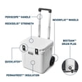 thumbnail image 2 of Cooler YETI Roadie de 48 ruedas con mango retráctil, color blanco, 2 of 8