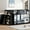 Espresso, variant on 4 And 3-shelf Gray Twin Over Bunk Bed For In With Bedside Drawers Shelves