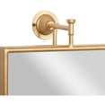thumbnail image 5 of DecMode 14" x 28" Gold Dimensional Adjustable Wall Mirror, 5 of 13