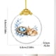 thumbnail image 1 of Uuiauoio Glass Easter Ornament 2D Flat Pendant with Bunny Egg Designs for Tree Gift Basket Filler Holiday Party Decorations Keepsake, 1 of 5