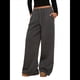 thumbnail image 2 of Pantalones Deportivos de Pierna para Mujer, Holgados, con Cordón, de Cintura Alta y Bolsillos Gris Carbón XL, 2 of 10