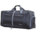 thumbnail image 1 of Bolsa de viaje Woogwin, impermeable, 60 L, grande, negra, 1 of 7