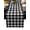 Black, variant on Black Orange Plaid Table Runner 36 Inches Small - Farmhouse Buffalo Check Gingham Kitchen Dining Burlap Linen Tablerunner for Small/Round/Square/Wedding/Coffee/Dining Table Party Home Décor 13 x 36