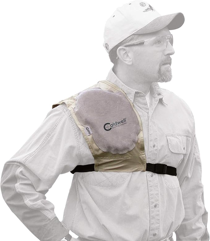 Caldwell Super Mag Plus Recoil Shield with Adjustable Fit, Padding for Shotgun, Rifle Recoil Reduction, Shooting and Hunting