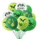 thumbnail image 1 of FELTECHELECTR Globos de látex de 24 pulgadas con diseño de dinosaurio, juego de adornos para fiestas de cumpleaños (verde), 1 of 7