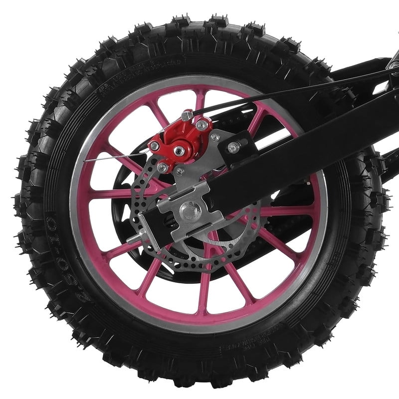 Seipouy 49cc Dirt Bike for Adults & Kids,Kids Dirt Bike Mini Dirt Bikes,2-Stroke Gas Power Motocross Off-Road, Mini Pit Bike with Front Rear Disc Brakes, High-Speed Racing Motorcycle for Kid 40KM/H