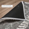 thumbnail image 6 of Addison Rugs Dream Shag Premium Machine Washable Transitional Nautical Gray Rectangle Rug, 5' x 7'6", 6 of 8
