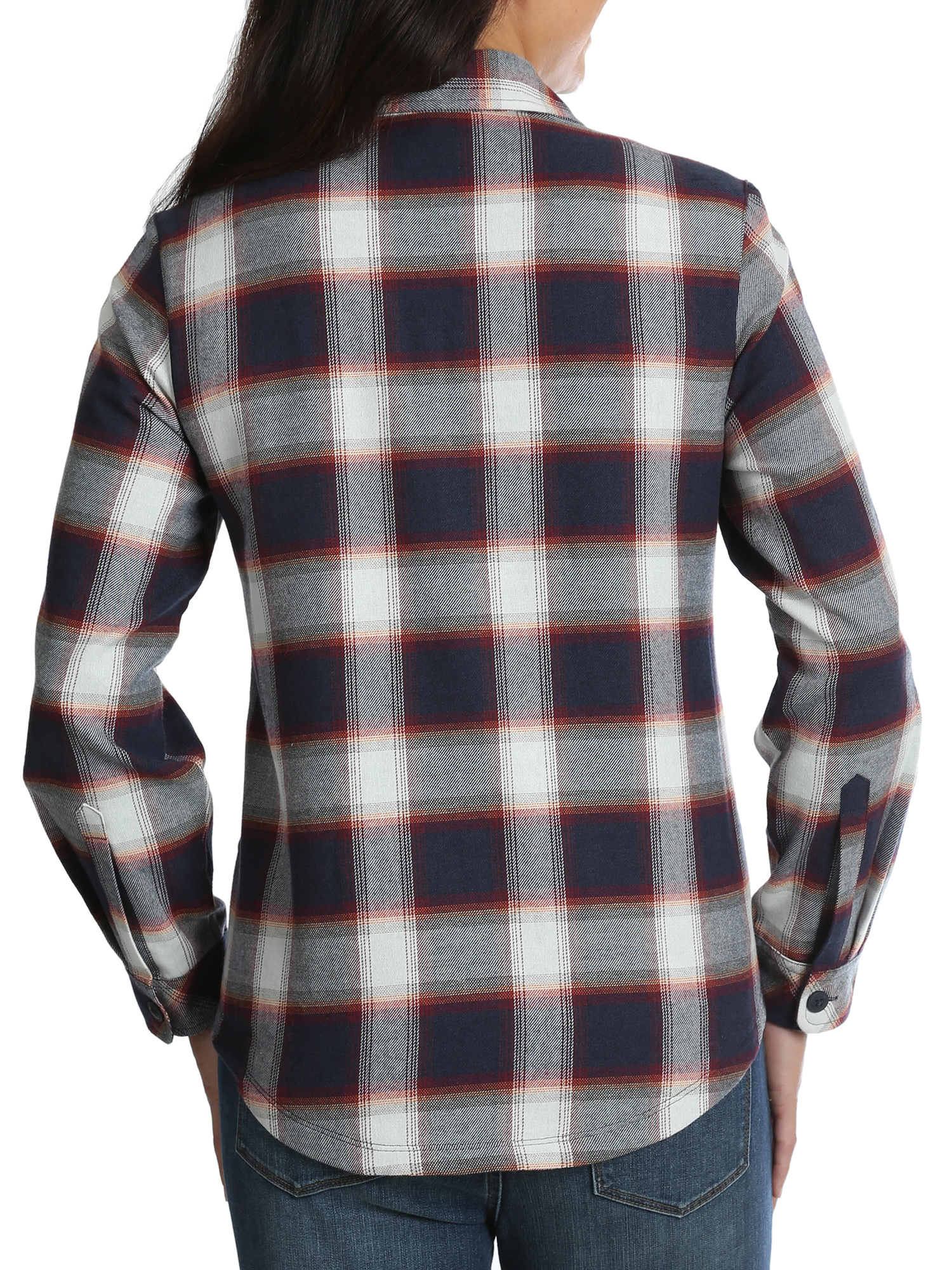 Lee Riders Women's Fleece Lined Flannel Shirt