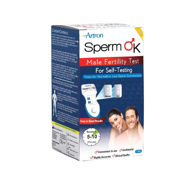Artron® Official Sperm O.K. Male Fertility Test for Home Use. Canadian #1 Sperm Test. Simple & Reliable; Confidential.