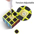 thumbnail image 3 of Speed Cube Set  [5 Pack] Magic Cube Bundle of 2x2 3x3 4x4 Megaminx Cube and Pyramid Cube Smoothly Carbon Fiber Sticker Speed Cubes Collection for Kids Teens & Adults, 3 of 6