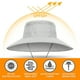 thumbnail image 3 of Sombrero de pescador con protección solar para hombre, gorro de pescador con circunferencia de 60cm, impermeable y transpirable para exteriores, 3 of 5