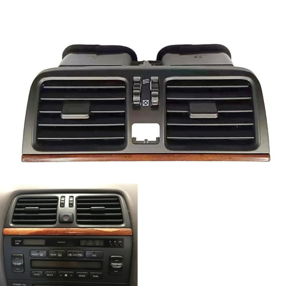 Car Center Dash AC Vent Grille Assembly for Lexus LS400 OEM 9-74126-93022, Dashboard Outlet Panel Replaces