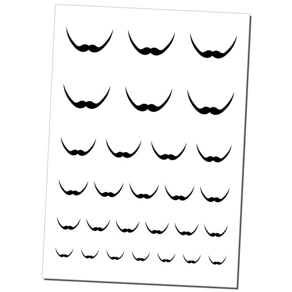 Mustache Tattoos