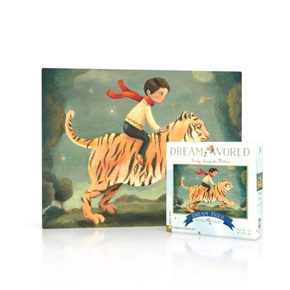 New York Puzzle Company Dream Tiger Mini 20 Piece Mini Puzzle