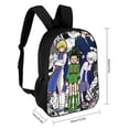thumbnail image 2 of Hunter × Hunter Backpack, Large Capacity Daypack Backpack, 17 Inch Laptop Backpack for College Work Daily Travel, 2 of 9