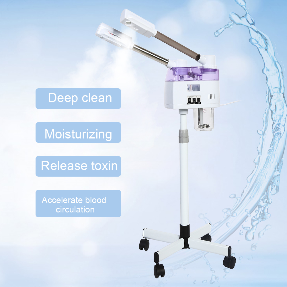 Rdeghly Hot and Cold Facial Steamer Home Spa Ozone Steaming Ion Sparyer