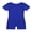 Blue, variant on renvena Kids Gymnastics Dance Unitard Shorts Spandex Athletic Wear Leotard Biketard