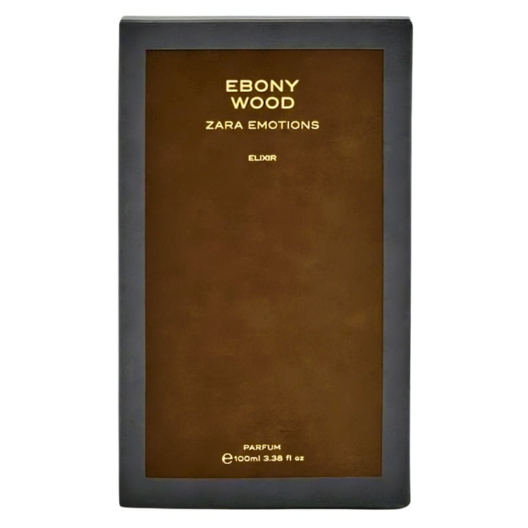 Zara Emotions Ebony Wood Elixir Perfume for Men with Mocha Flower