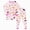 H463-Light Pink, variant on TOWED22 Toddler Boys Girls Pajamas Truck Cotton Kids Graphic 2 Piece Planets Pjs Sleepwear Clothes Sets Fall Winter 3 6 9 12 18 24 Months 2 3 4 5 6 7 8 9 Years(Light Pink,7-8 Y)