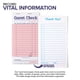 thumbnail image 3 of Cuadernos de cheques para invitados Stock Your Home, color rosa (paquete de 20), 3 of 7