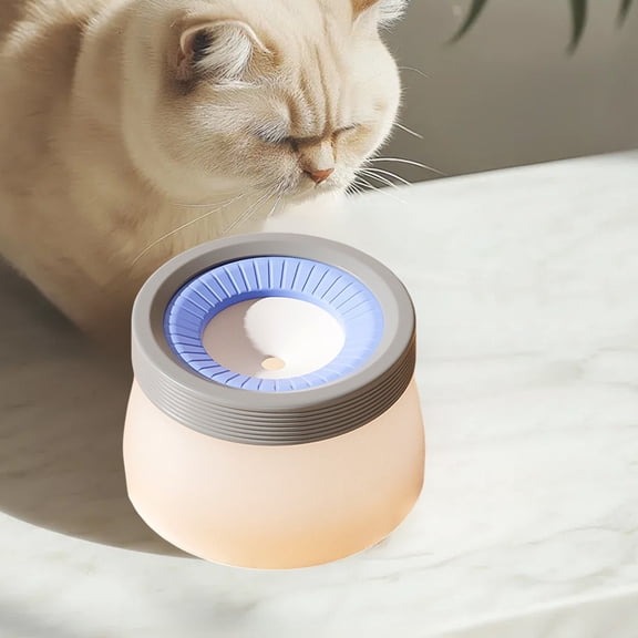 Large Capacity Pet Water Dispenser Bowl with Spill Design Easy Lift Detachable Cleaning Durable for Cats and Dogs