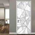thumbnail image 3 of Pegatinas de puerta autoadhesivas 3D con textura de mármol geométrico, papel tapiz fotográfico, pegatinas de pared para sala de estar, dormitorio, mural de joyas, 3 of 5