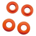 thumbnail image 3 of S SERENABLE 4 Pieces Kayak Paddle Drip Rings Paddle Shaft Drip Rings for Rafting Boating Orange, 3 of 9
