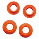 thumbnail image 3 of 4 anillos de goteo para remo de kayak, antideslizantes, de PVC, prácticos y de fácil instalación. Naranja, 3 of 9