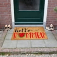 thumbnail image 2 of Jierger Welcome Door Mats,Summer Floor Mats Holiday Mats Welcome Door Mats Polyester Door Mat Beach Non Slip Floor Mat for Home Entrance, Outside Entry, Yard, Floor Summer Porch Decor, 2 of 7