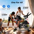 thumbnail image 5 of Pooboo Exercise Bikes Cardio Workout Cycling Bicycle Training Indoor Cycling Bike Stationary Bike with LCD Monitor Weight up to 350 lbs, 5 of 10