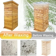 Jacgood 5 Box Bee Box for Beekeeping,Langstroth beehive with 2 Deep Boxes & 3 Super Boxes without Frames