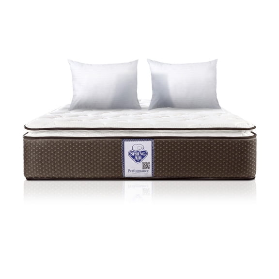 Colchon Spring Air Matrimonial Super Value + 2 Almohadas S.C.