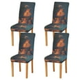 thumbnail image 2 of BZSMCE Chairs Slipcovers Dining Chair Covers Great Castle Printing Creative Pattern, 2 of 7