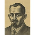 thumbnail image 2 of Karl Wiener 11x14 Gold Ornate Wood Frame and Double Matted Museum Art Print Titled - Portrait of a Man, 2 of 4