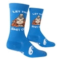 thumbnail image 3 of Cool Socks Novelty Crew Socks Women's Let That Go, Graphic Print, Large ,Female 9-13, 3 of 6