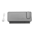 thumbnail image 2 of Digital Alarm Clock, LED Mirror Electronic Clocks Battery Powered Modern Design  For Home Office Bedroom White Light, 2 of 8