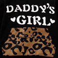 thumbnail image 3 of Newborn Baby Girl Clothes Daddy's Girl Hooded Pullover Sweatshirt Top Pants Leggings Outfit Set, 3 of 8