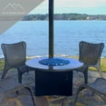 thumbnail image 6 of Blue Ridge Brand™ 1/2" Reflective Glass for Fireplace and Landscaping Fire Pit Glass - Blue - 50 Pound, 6 of 6