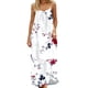 thumbnail image 3 of TaTaai Womens Printed Long Maxi Dress Spaghetti Strap Backless Loose Fit Sleeveless Casual Solid Color Soft Lightweight Comfortable for Summer Daily Beach Gift, 3 of 9