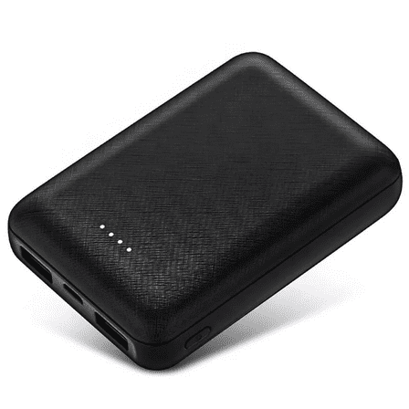 Black-White Power Bank, 20000mah Charger External ,Portable Battery Backup For Cell Phone