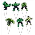 thumbnail image 3 of Hua Party Hulk Cake Topper 48 Piezas De Superhéroe Suministros De Fiesta De Cumpleaños Decoraciones, 3 of 5