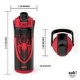 thumbnail image 4 of Zak Designs Marvel Comics 20 oz Vacuum Insulated Stainless Steel Water Bottle, Spider-Man, 4 of 11