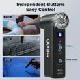 thumbnail image 5 of MECO 150,000 RPM Super Power Compressed Air Duster, Stepless Speed Adjustable, LED Display, Replaces Cans of Air, For Car, Computer, Laptop, Keyboard Cleaning, 5 of 9