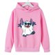 thumbnail image 3 of Sudaderas de algodón para niños Stitch Primavera Otoño Sudaderas con capucha de manga larga Ropa para niños y niñas Stich Tops casuales con capucha de dibujos animados, 3 of 5