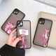 thumbnail image 2 of Fundas a prueba de golpes de dibujos animados para iPhone 13, 12, 11, 14 Pro Max, Mini, XR, XS, 7, 8 Plus, silicona transparente mate, divertida Pantera Rosa Fivean unisex, 2 of 2