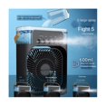 thumbnail image 2 of Aire acondicionado portátil Personal de escritorio con 5 orificios Aire acondicionado Aire acondicionado Recargable Silencioso Ventilador de mesa Offi, 2 of 5