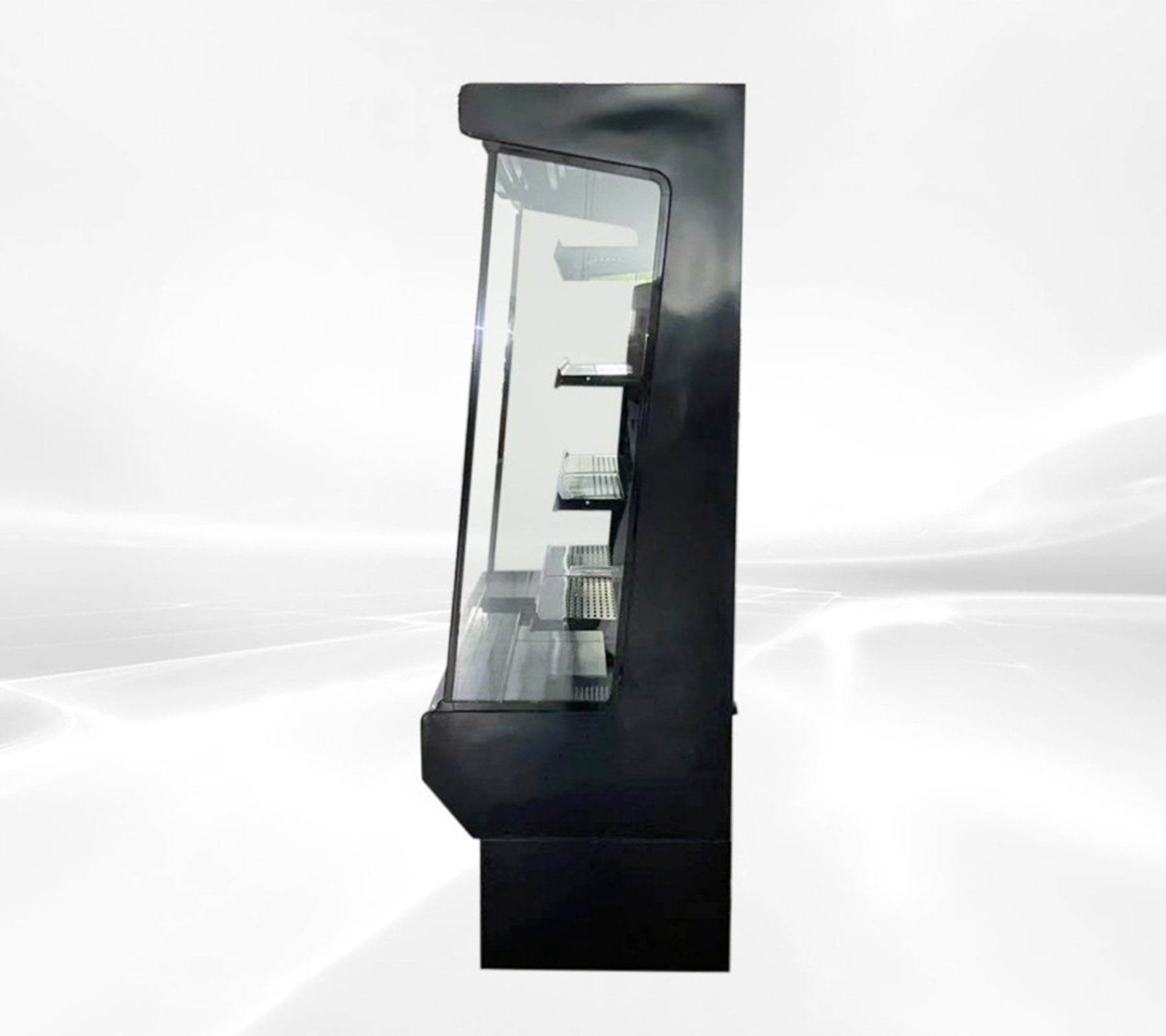 51" 15.7 cu. ft Open Air Display Case Refrigerator, Commercial Grab & Go Refrigerated Merchandiser