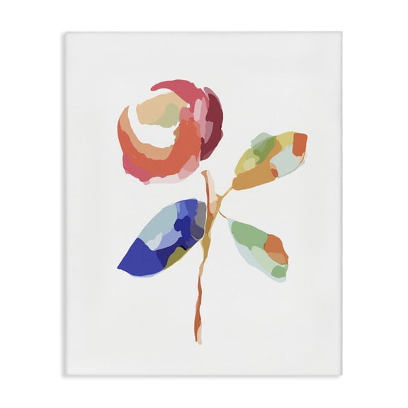 Stupell Industries Contemporary Mosaic Floral Bloom Canvas Art, 16 x 20, by Lisa Nohren